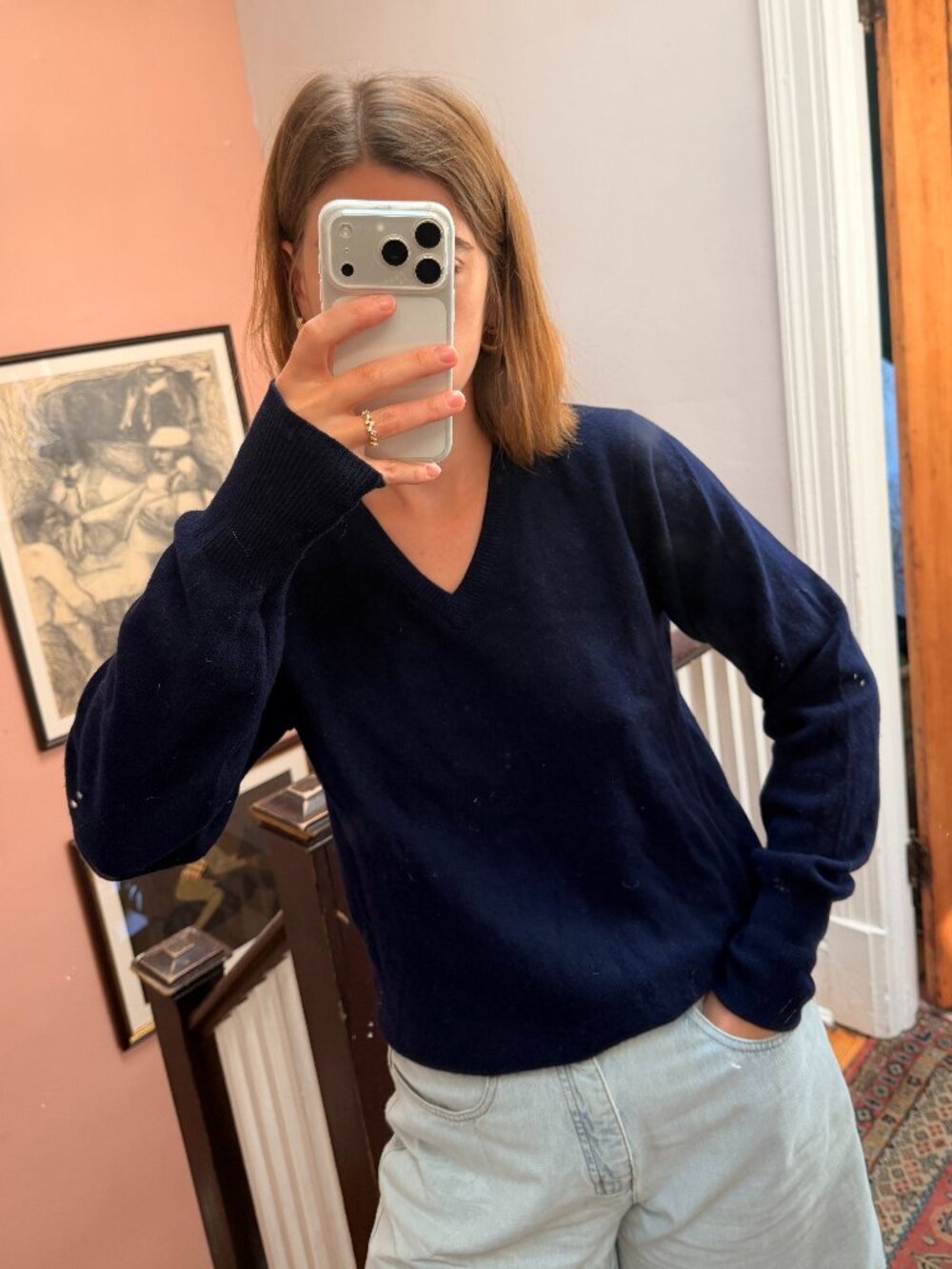 Vintage Scotch House Cashmere Men's Sweater